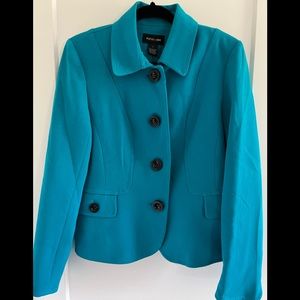 Turquoise blazer
